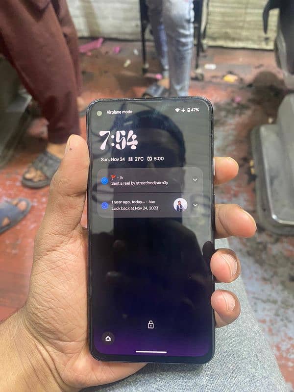 Google pixel 4a5g 0