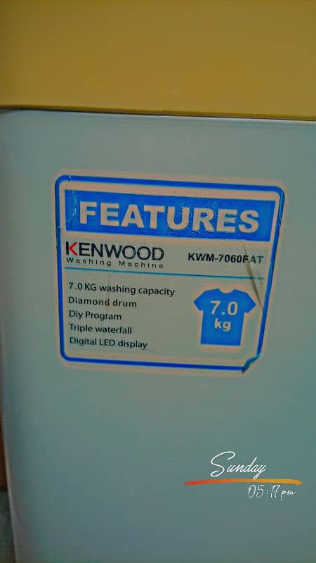 Automatic new  cheap price Kenwood washing 0