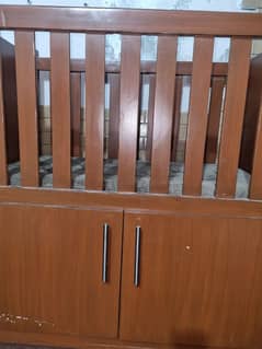 Wooden Baby Cot