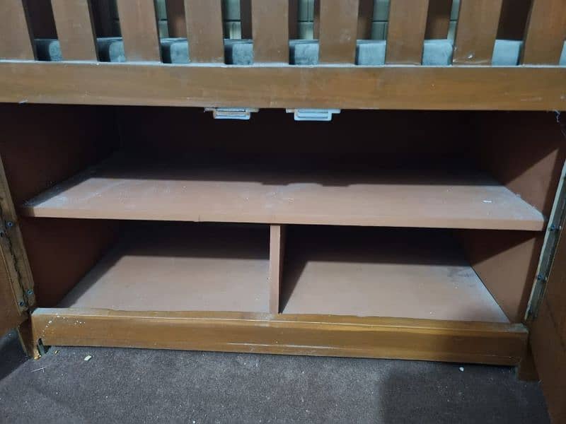 Wooden Baby Cot 1