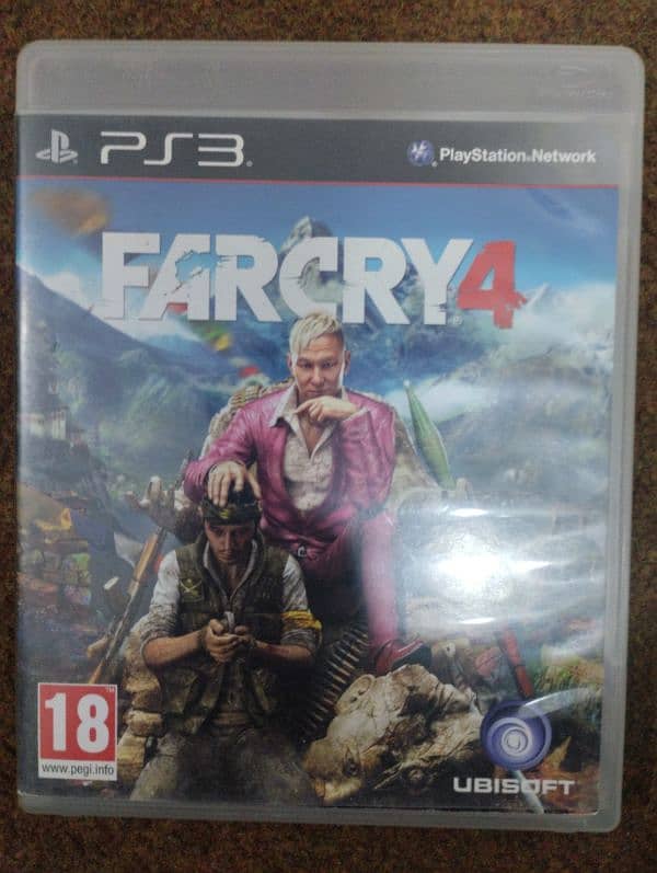 PS 3 CD FAR CRY 4 0