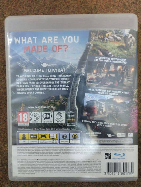 PS 3 CD FAR CRY 4 2