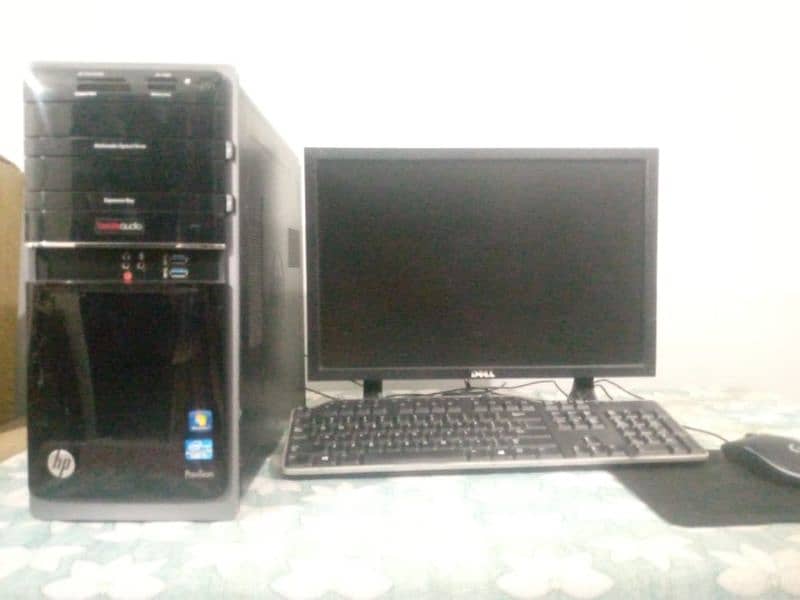 Dell core i5 3rd generation 8gb ram without harddisk. with lcd 0