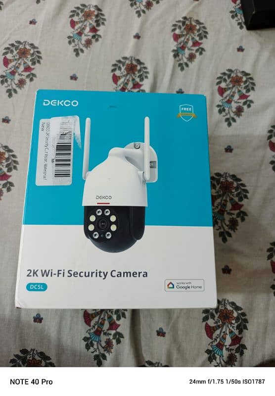 Dekco 2K WiFi Security Camera 0