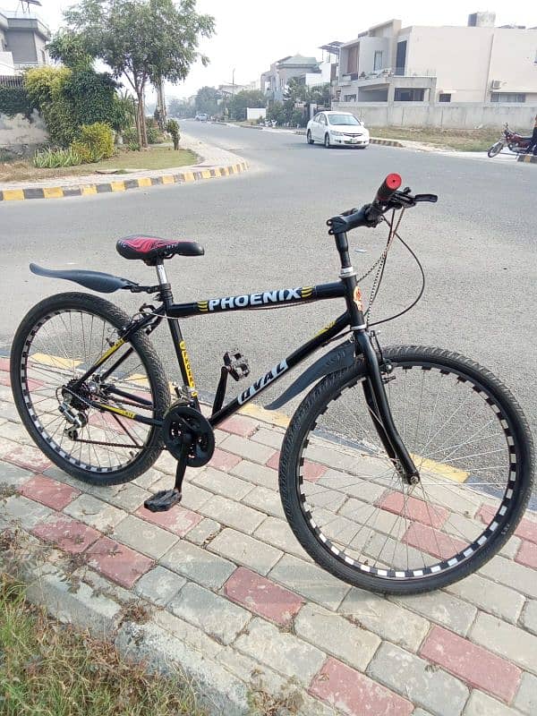 Gears wali cycle Aluminium wheel. 2 month used03008074332 1