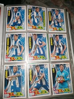 Football Cards each piece