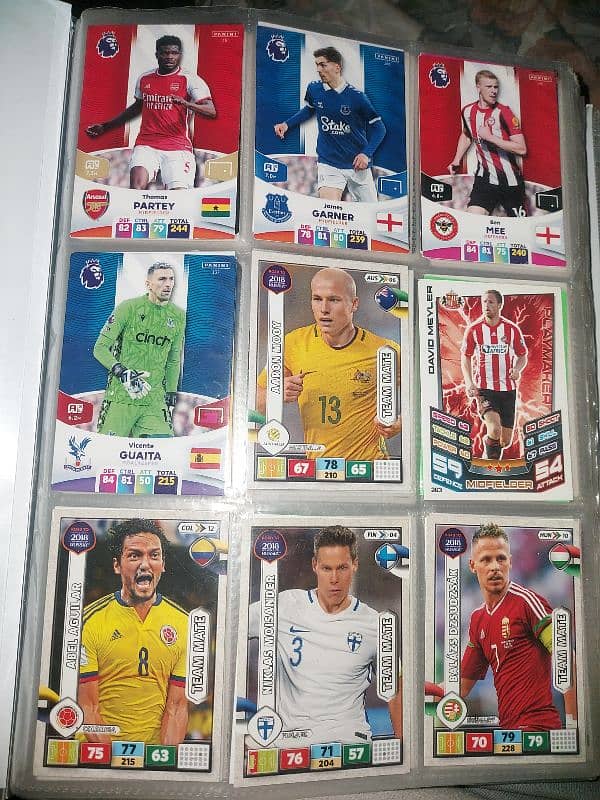 Football Cards each piece 9