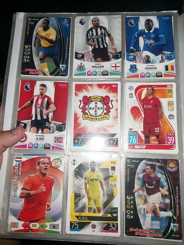 Football Cards each piece 19