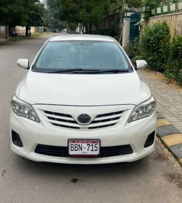 Toyota Corolla GLI 2014 : Number for call 03208042872 0