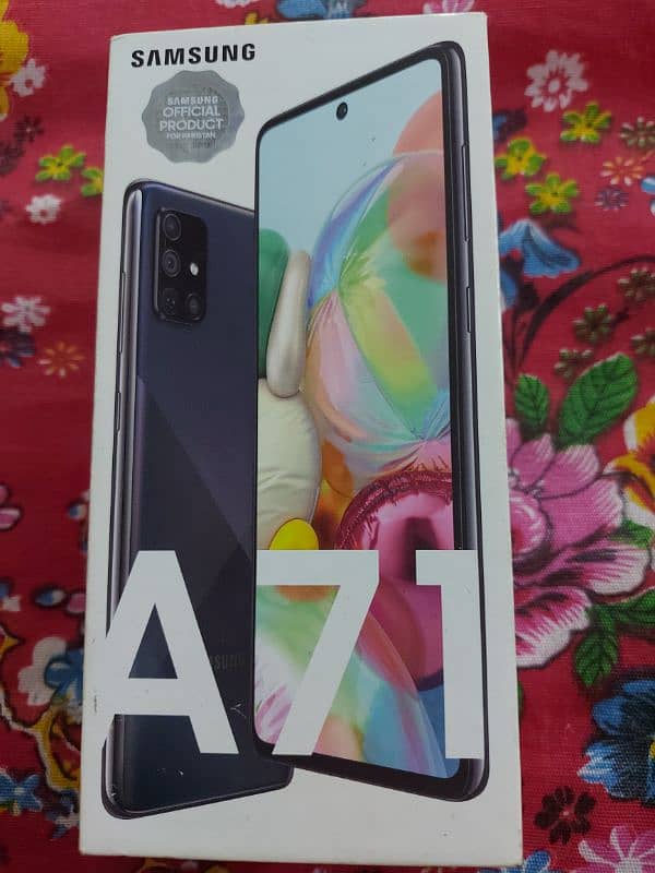 Samsung galaxy a71 8GB 128GB pta approved 5