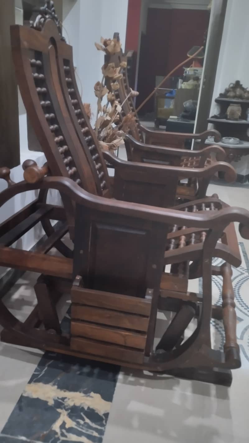 Wooden Rocking Chairs 2