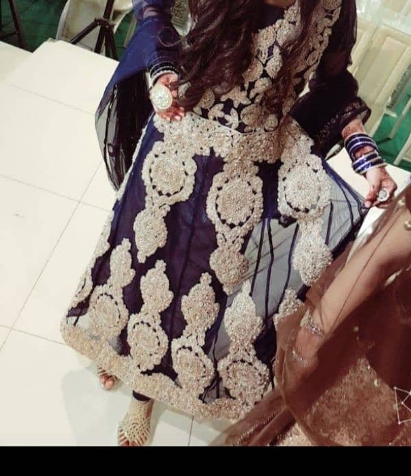 maxi with dupatta nd trouser wedding function 0