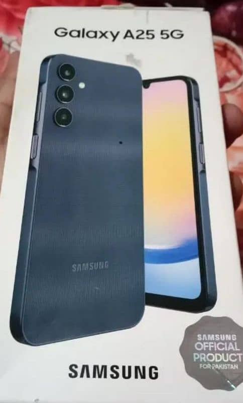 Samsung  Galaxy A25 5G, Blue color, 1 week used A one full ok 1