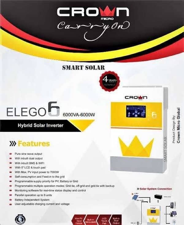 crown elego 6kw 1