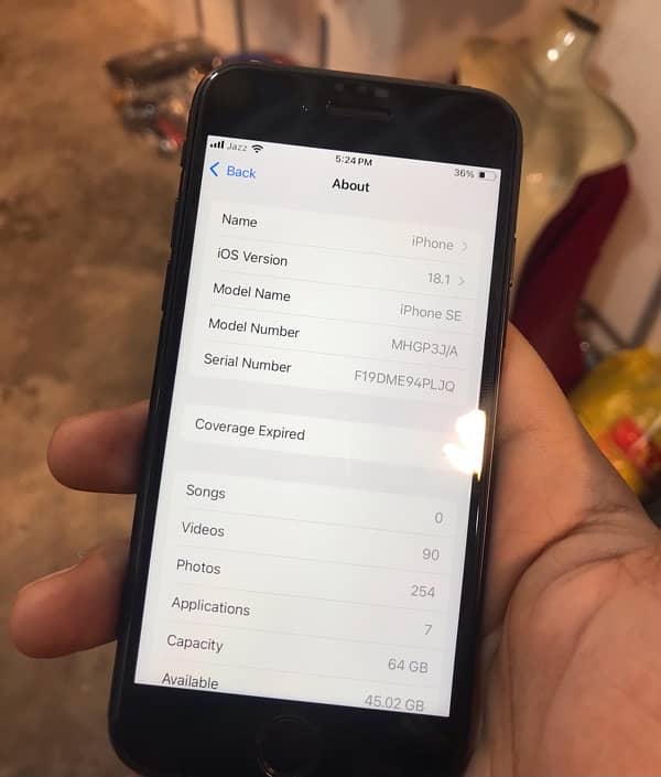 Iphone SE 2020 Dual Pta Approved 64Gb 10/10 6