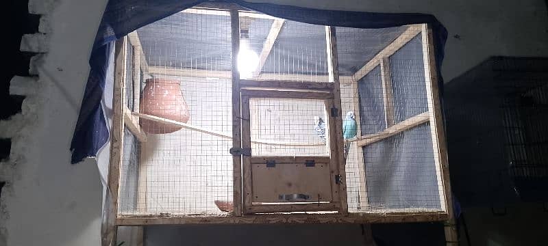 Big Size Cage For Sale Double Door 0