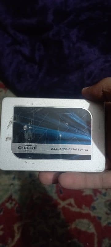 Crucial branded 525GB ssd 100%okk fast speed 1