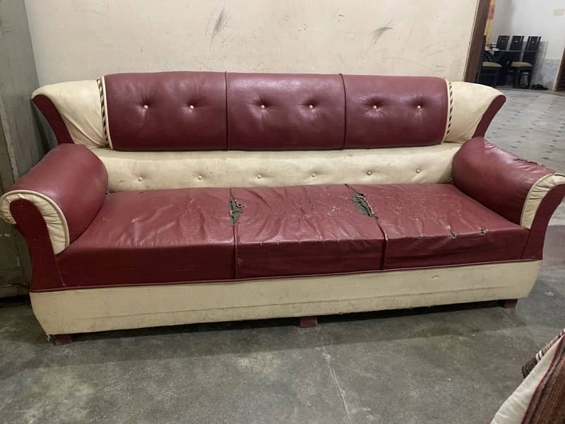 leather Sofa set 1