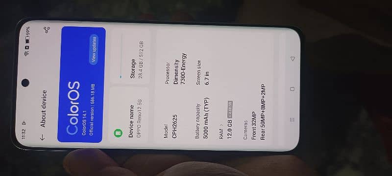 oppo reno12 5g Non pta 6