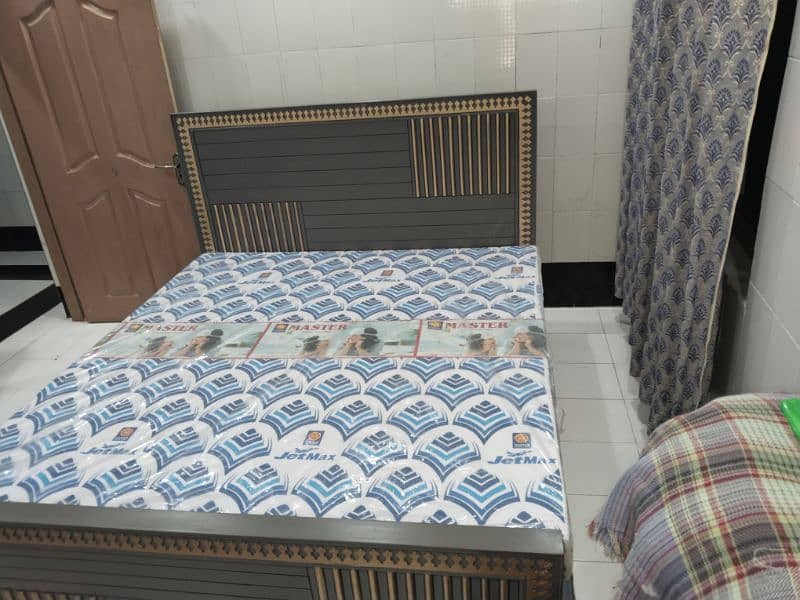 king Size double bed brand New with mattress 2