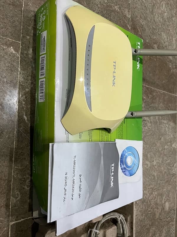 Tplink MR-3420 (4G) 0