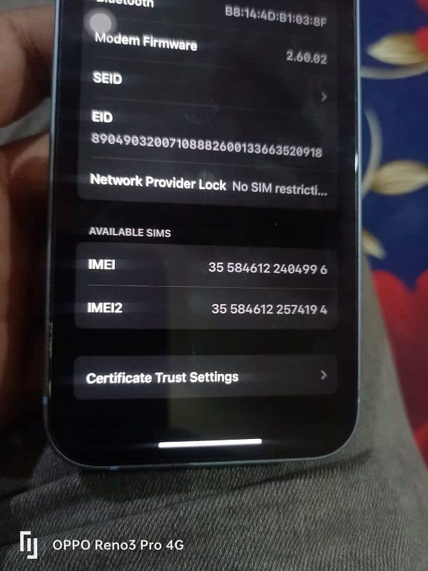 I phone 14 Factory Unlock 94%Bhatery health 7