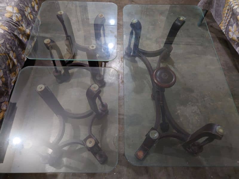 glass table set for sale 2