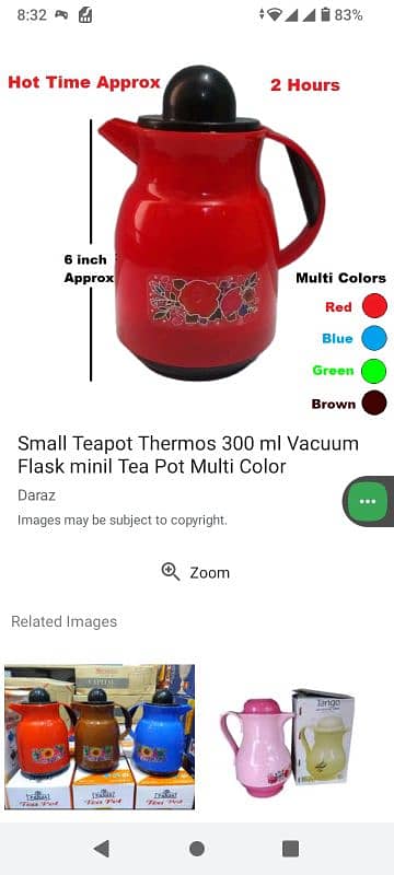 Thermos Tea/Coffee Mini 2 pices 1