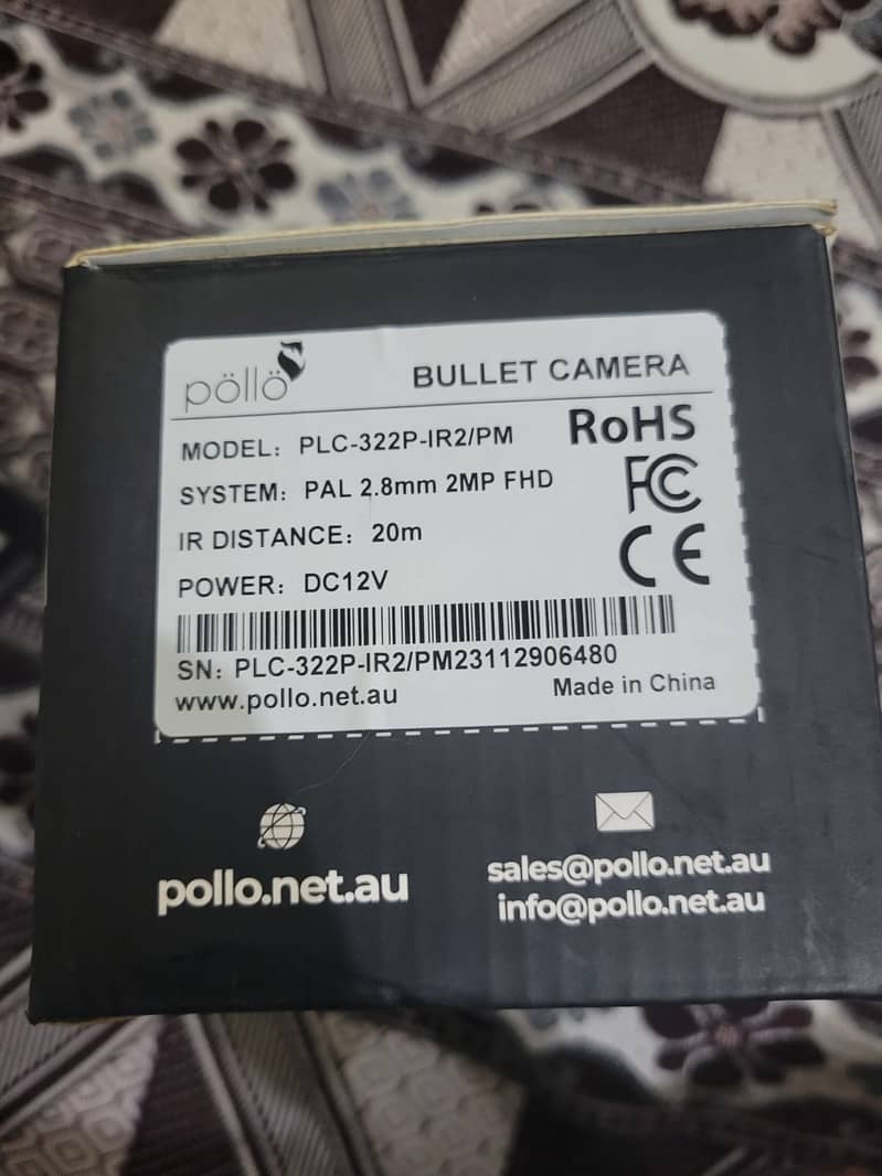 Polo brand new 2mp bullet camera 2