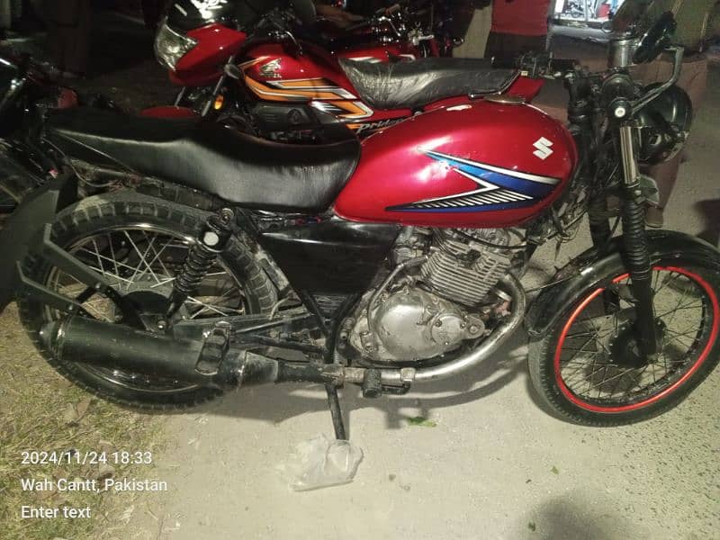 modified bike, good condition 0