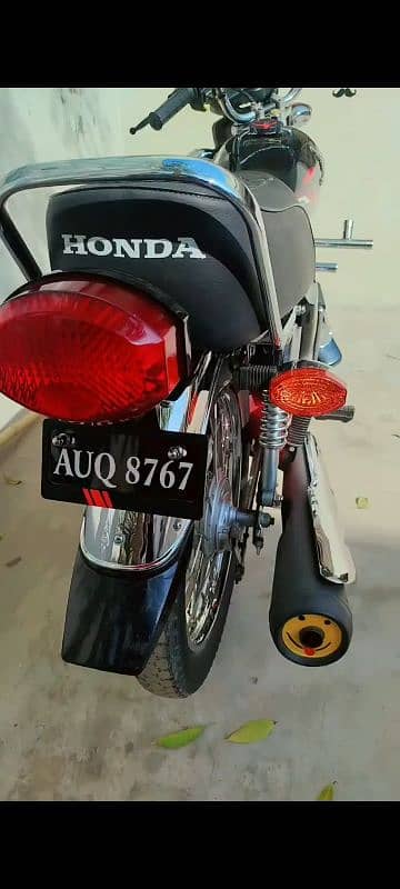 Honda Cg 125 Black 3