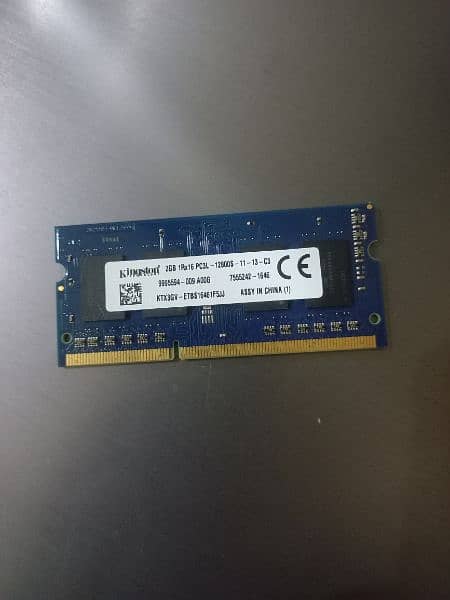 2GB LAPTOP RAM DDR3 0