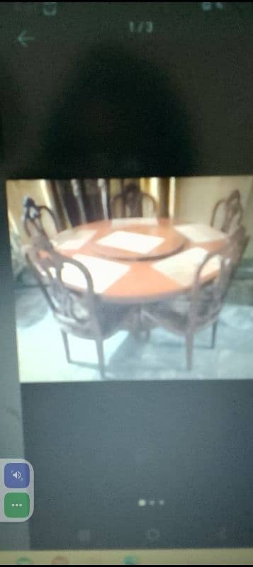 circular dinning table for sale 0