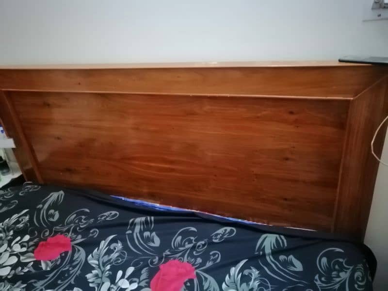 wooden bed 1