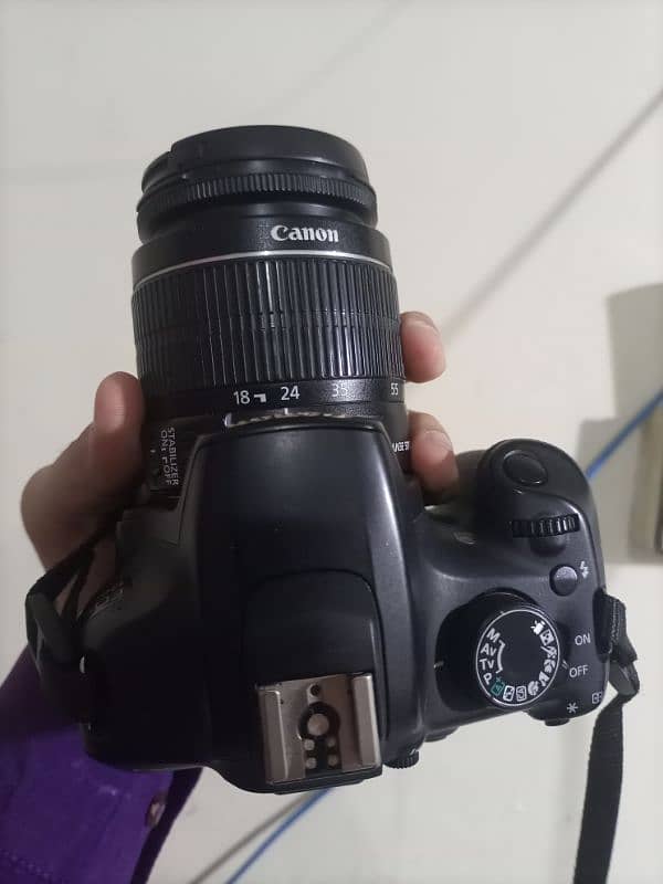 Canon 1200d with 18/55 auto focus lenz 6