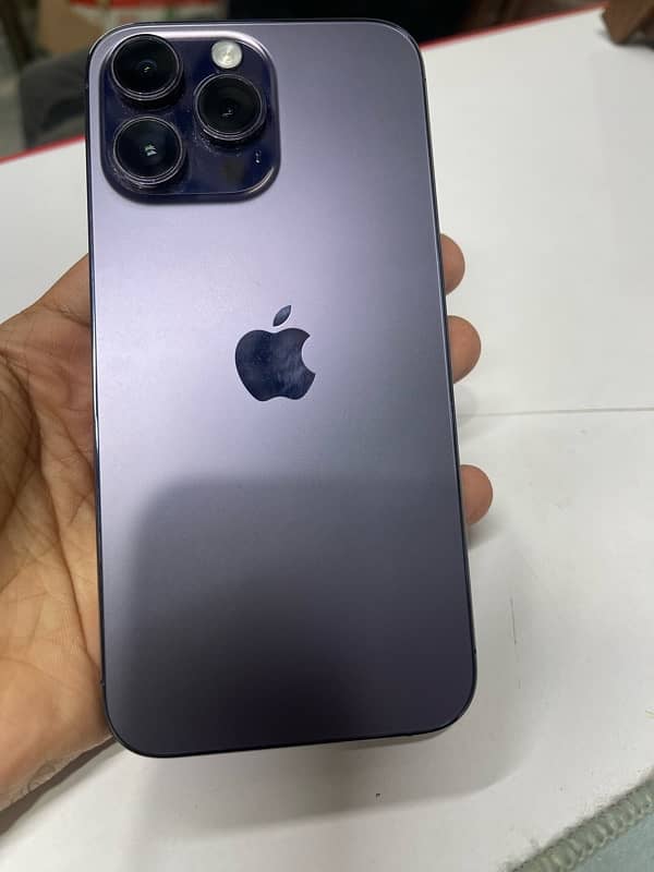 iPhone 14promax 512gb dual physical sims Pta approved 0302-6665973 2