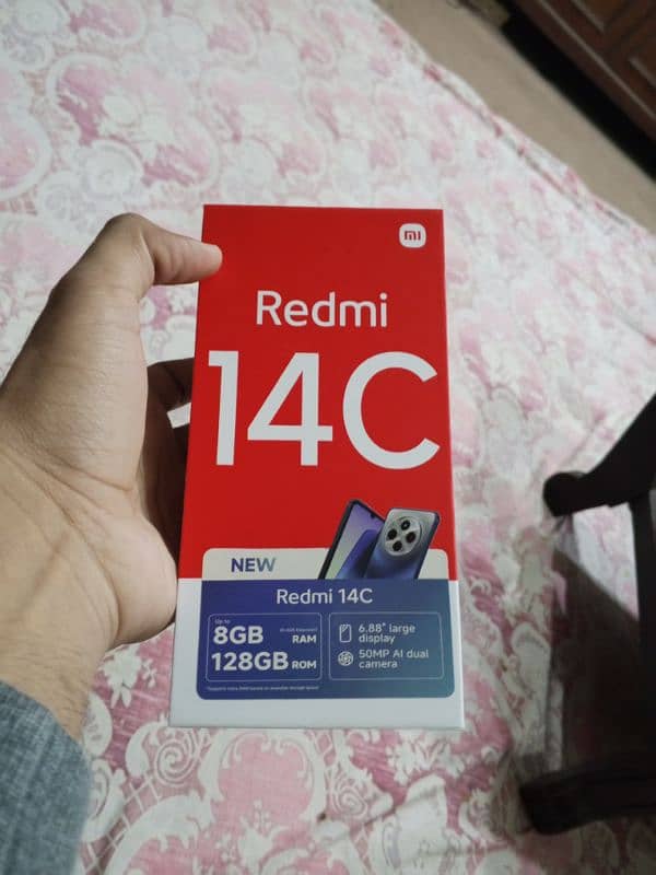 Redmi 14C 4+4/128 for sale 1