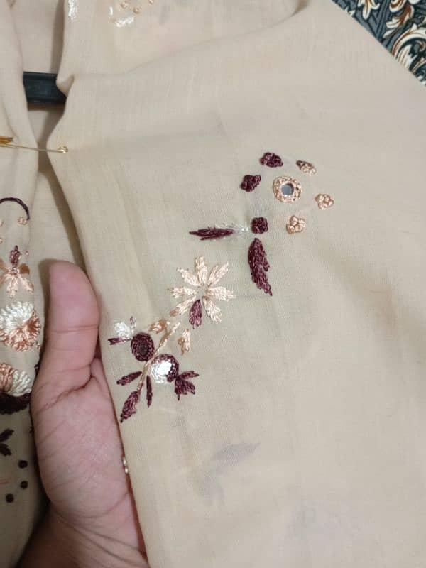 HAND EMBROIDERY WITH MIRROR WORK FOR URGENT SALE 1