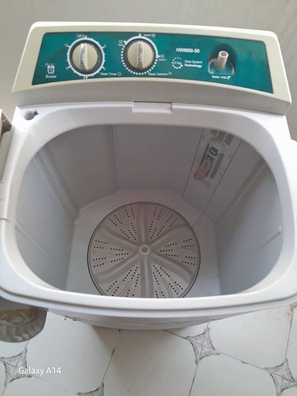 Haier 8 kg washing machine 0