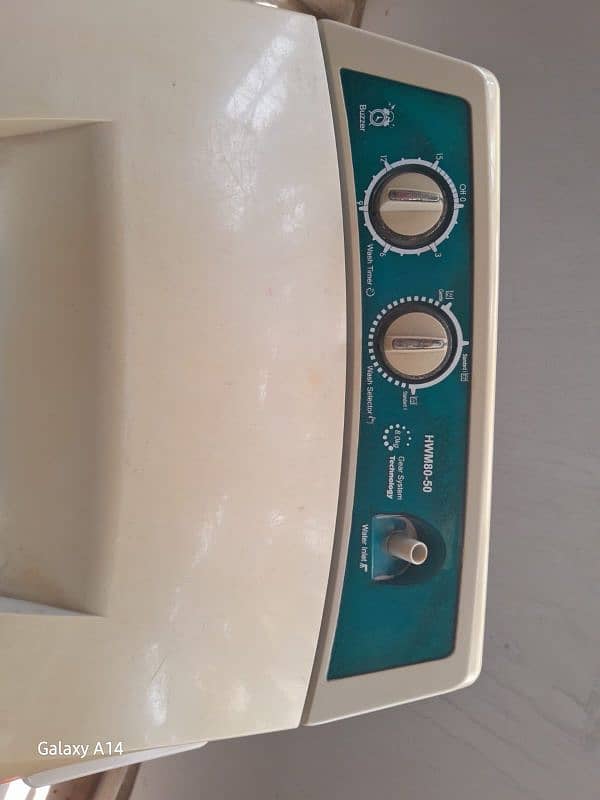 Haier 8 kg washing machine 5