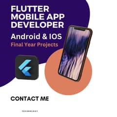 Flutter Mobile App Development for Businesses & University Final-Year