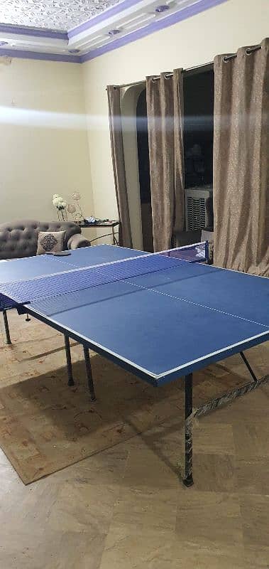 Large Size Foldable Table Tennis New Condition 5