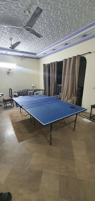 Large Size Foldable Table Tennis New Condition 6