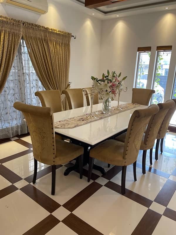 Kalamkar 8 dining chairs 2