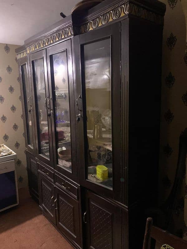 Dressing Table and Showcase is available 0