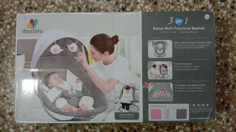 Mastela baby electric swing 3 in 1 2