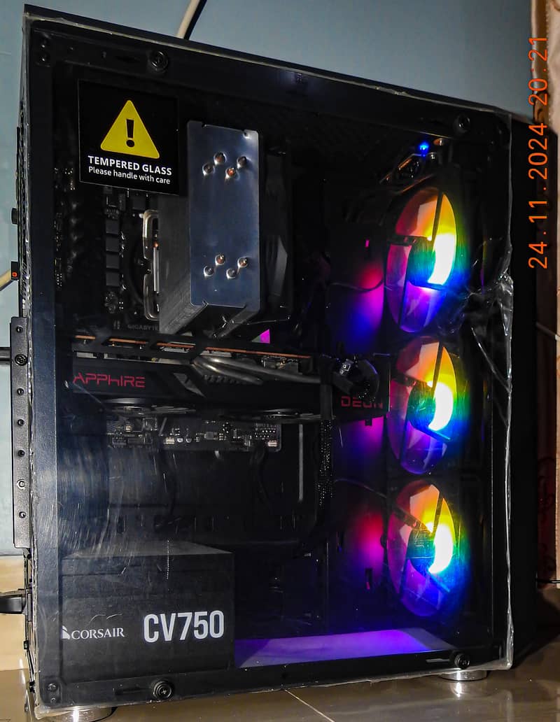 GAMING CPU (CORE I5 12400 + AMD 6700XT SAPPHIRE PULSE 12GB GRAPHICS) 6