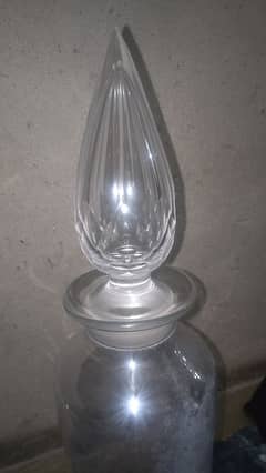 antique glass bottal