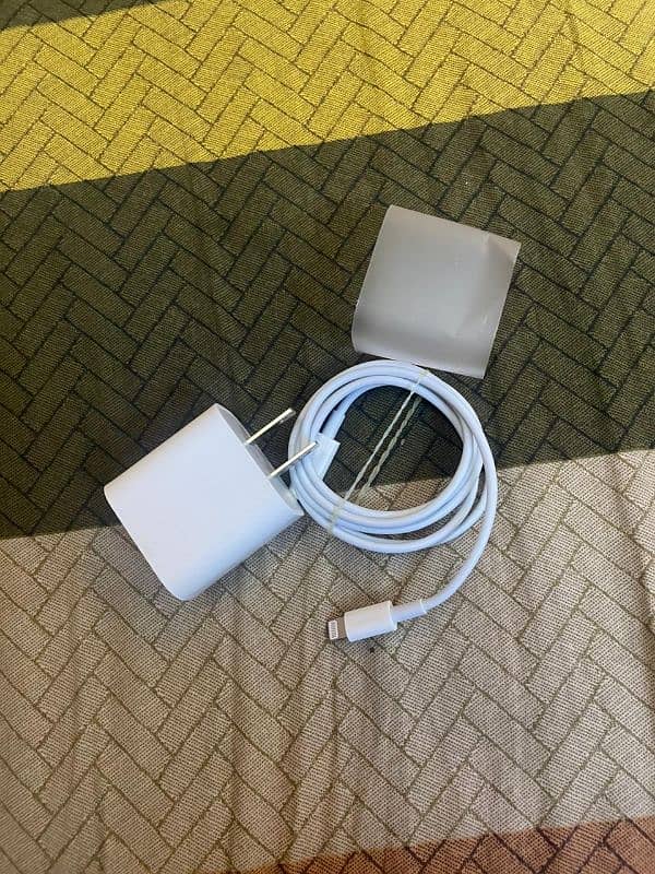 apple iphone 100 original charger 20 watt with org cable . . . . 0