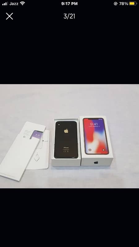 iphone X 256 pta approved 0